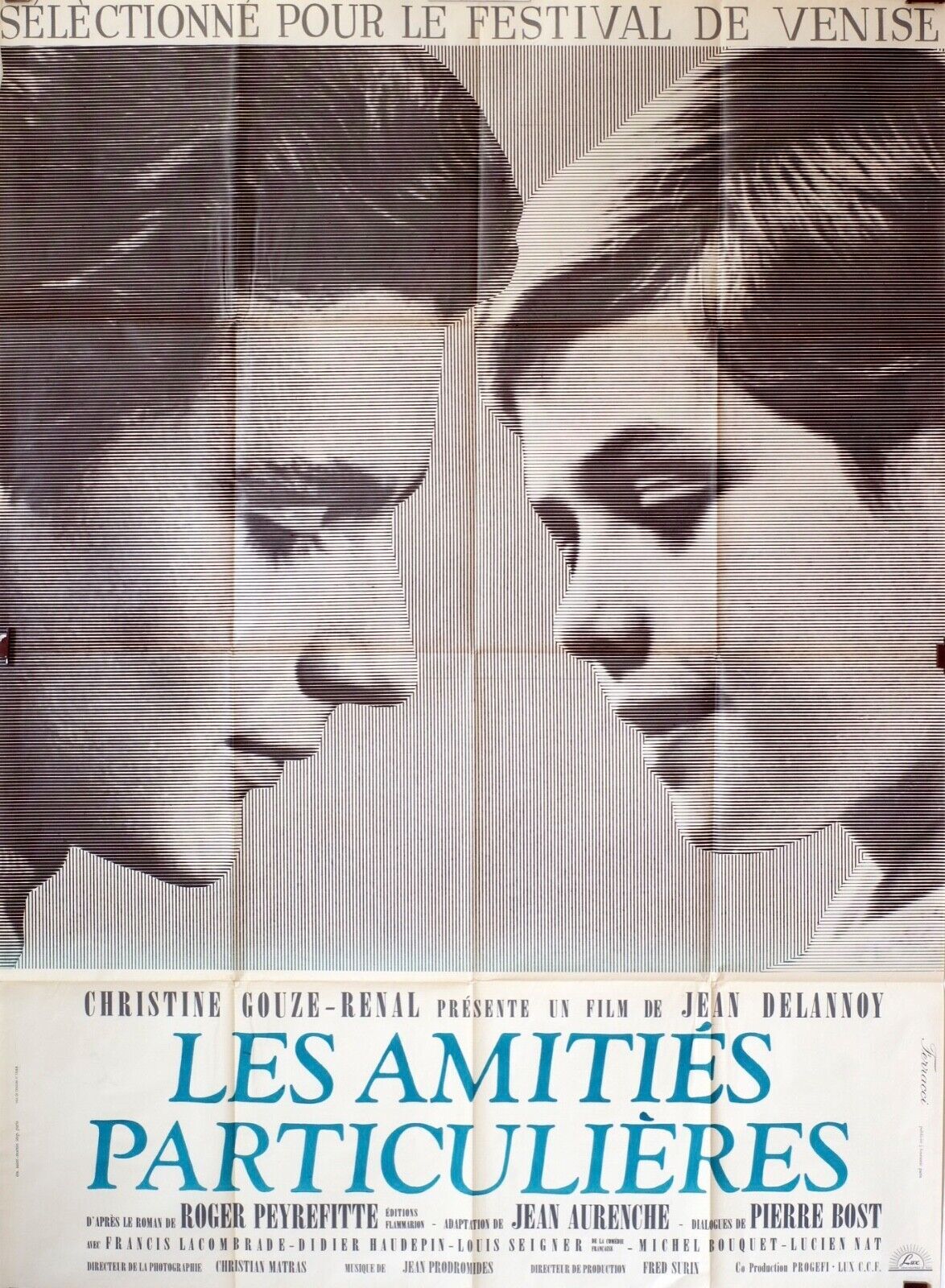 LES AMITIÉS PARTICULIÈRES MOVIE POSTER ORIGINAL 120x160