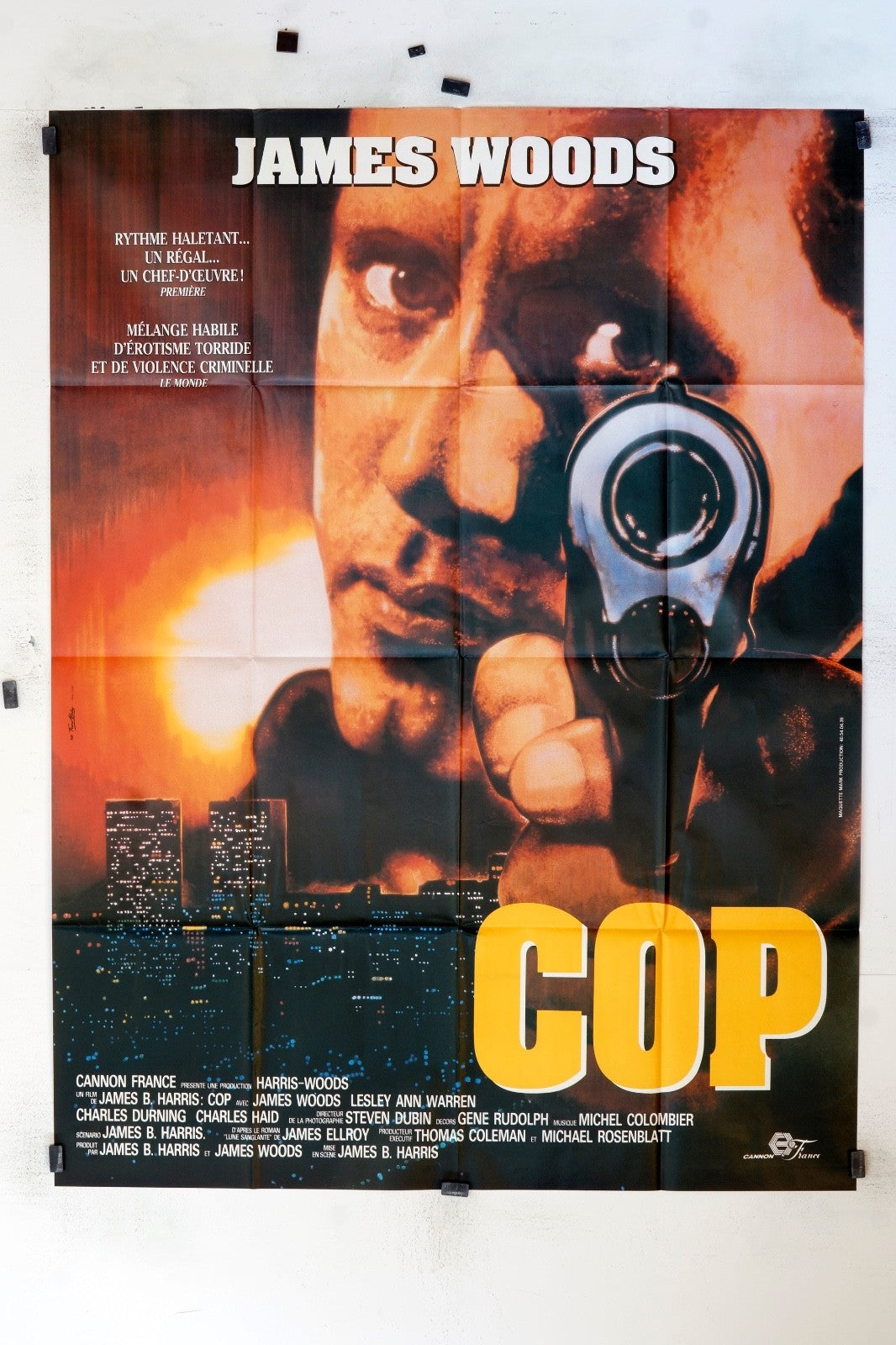 COP JAMES WOOD MOVIE POSTER ORIGINAL 120x160