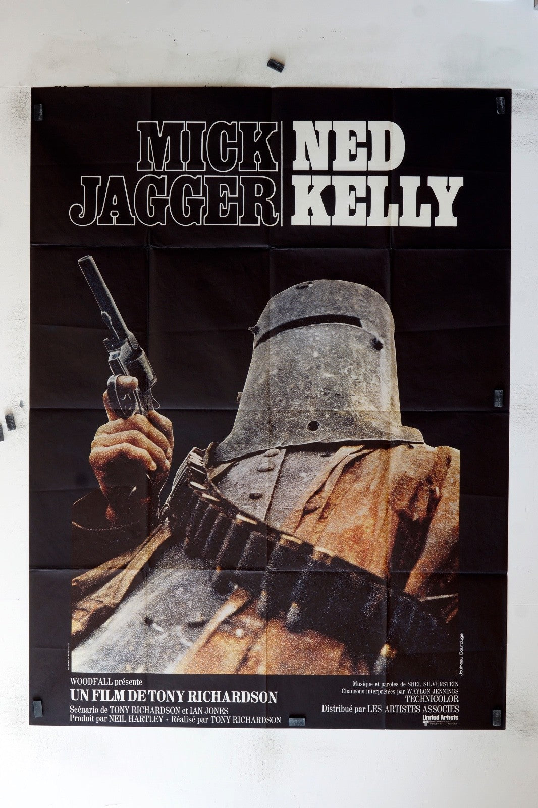 NED KELLY MICK JAGGER MOVIE POSTER ORIGINAL (120x160)