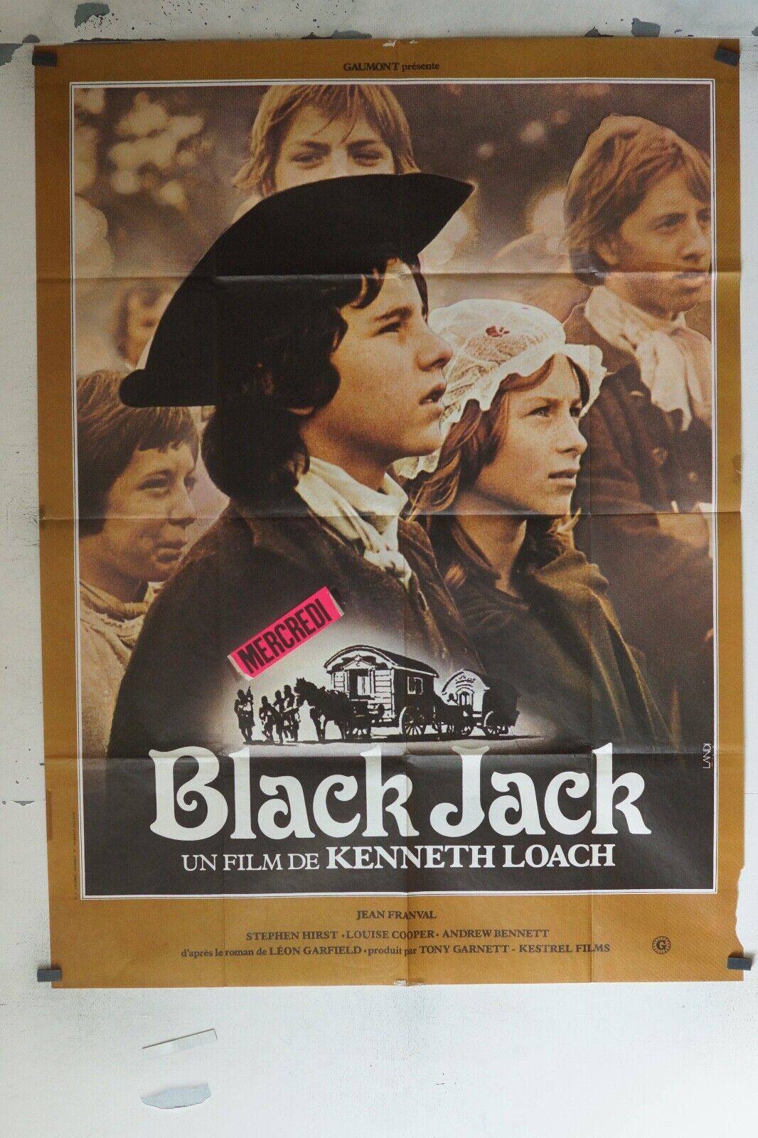 BLACK JACK ORIGINAL MOVIE POSTER 120X160 KENNETH LOACH