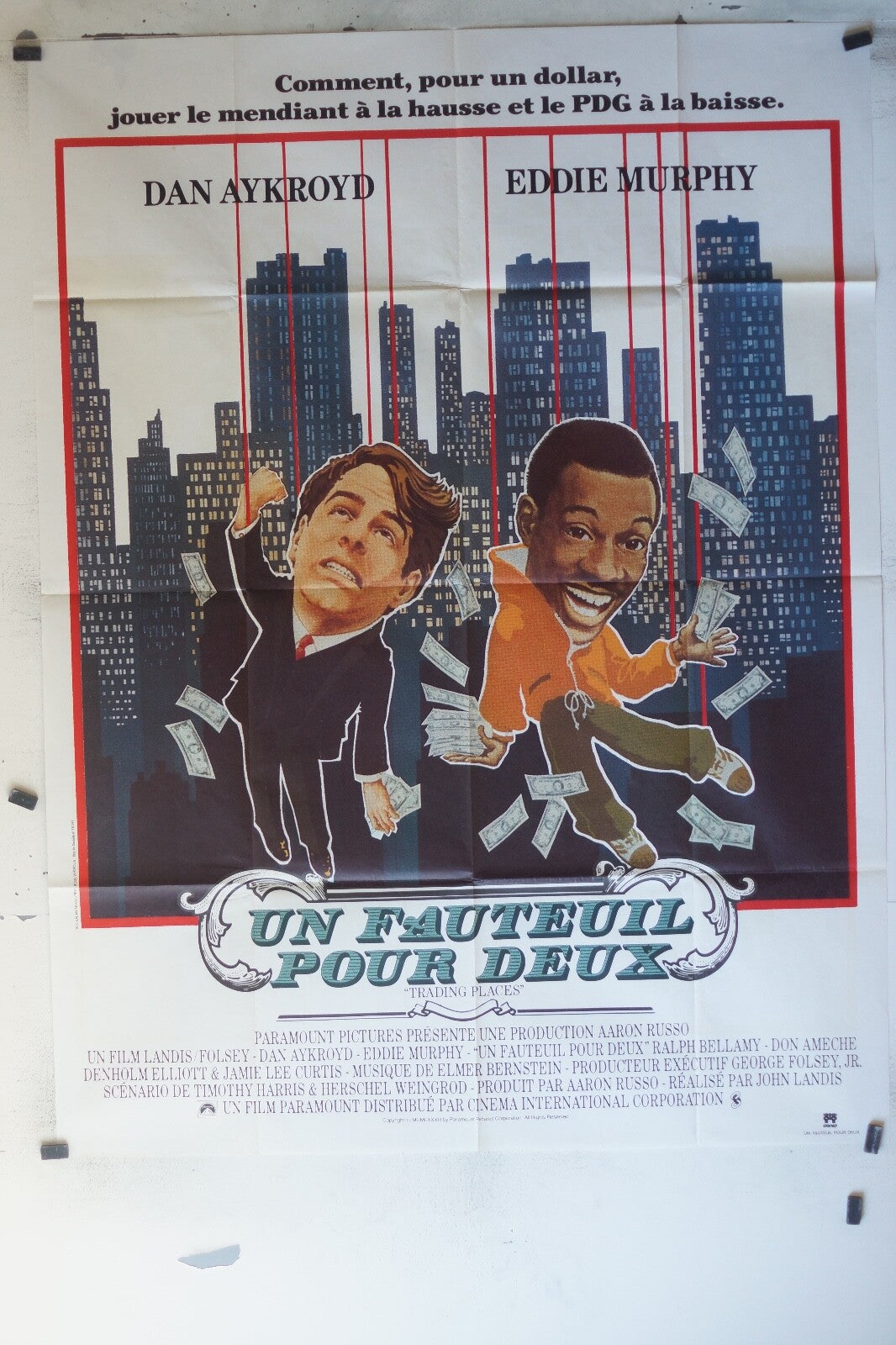 UN FAUTEUIL POUR DEUX ORIGINAL 120x160 Dan Aykroyd , eddie Murphy