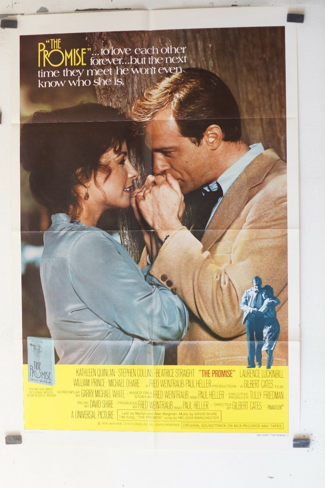 THE PROMISE MOVIE POSTER ORIGINAL (69x103), Gilbert Cates, Kathleen Quinlan