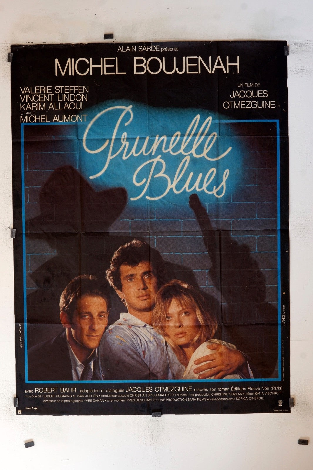 PRUNELLE BLUES MICHEL BOUJENAH MOVIE POSTER ORIGINAL 120x160