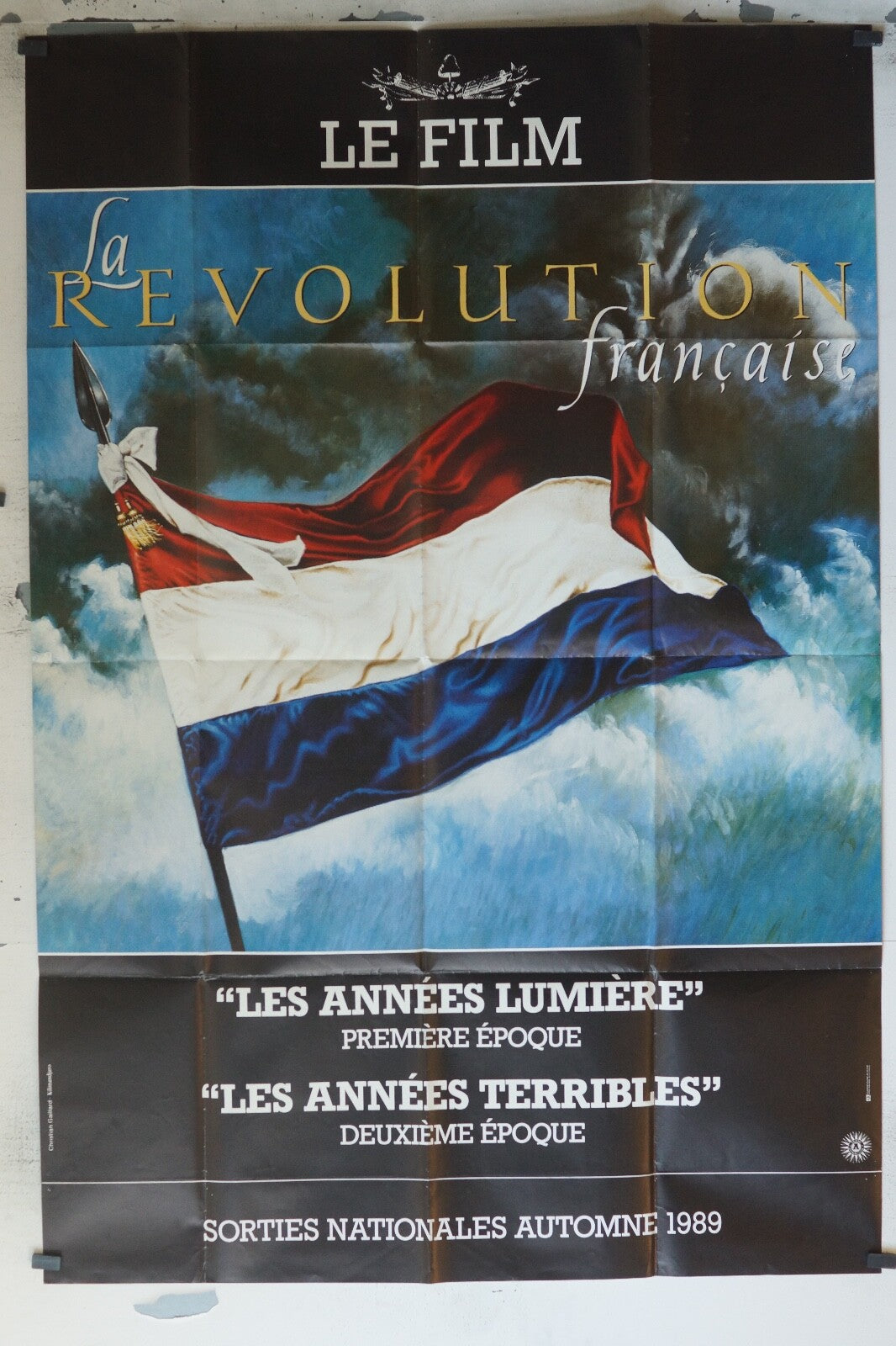 LA RÉVOLUTION FRANCAISE Original Movie Poster 120X160 « LES ANNÉES TERRIBLES »