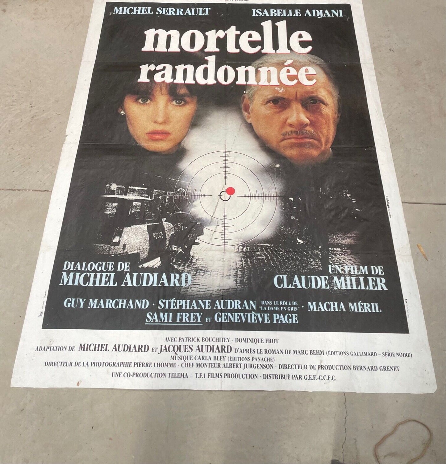 MORTELLE RANDONNÉE POSTER ORIGINAL 120x160 MICHEL SERRAULT