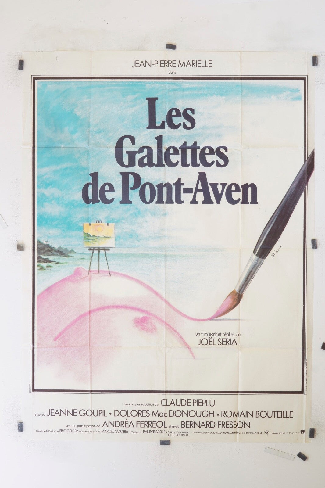LES GALETTES DE PONT-AVEN JOEL SERIA MOVIE POSTER ORIGINAL 120x160