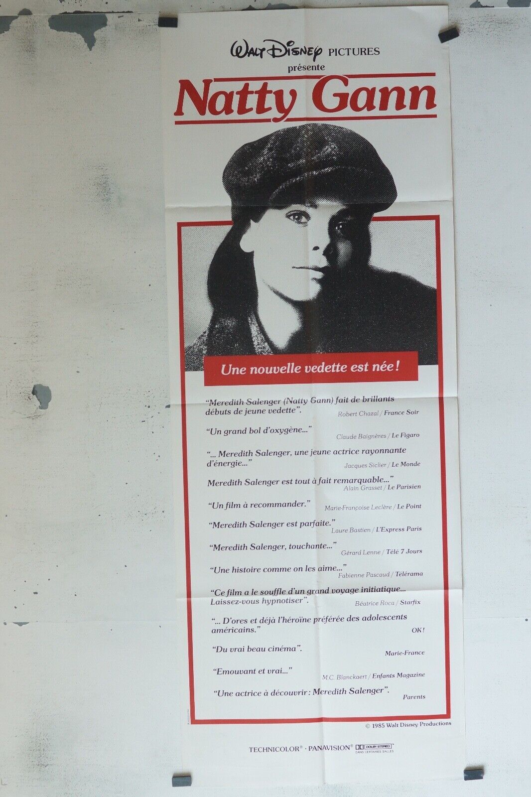NATTY GANN ORIGINAL 60x160 WALT DISNEY