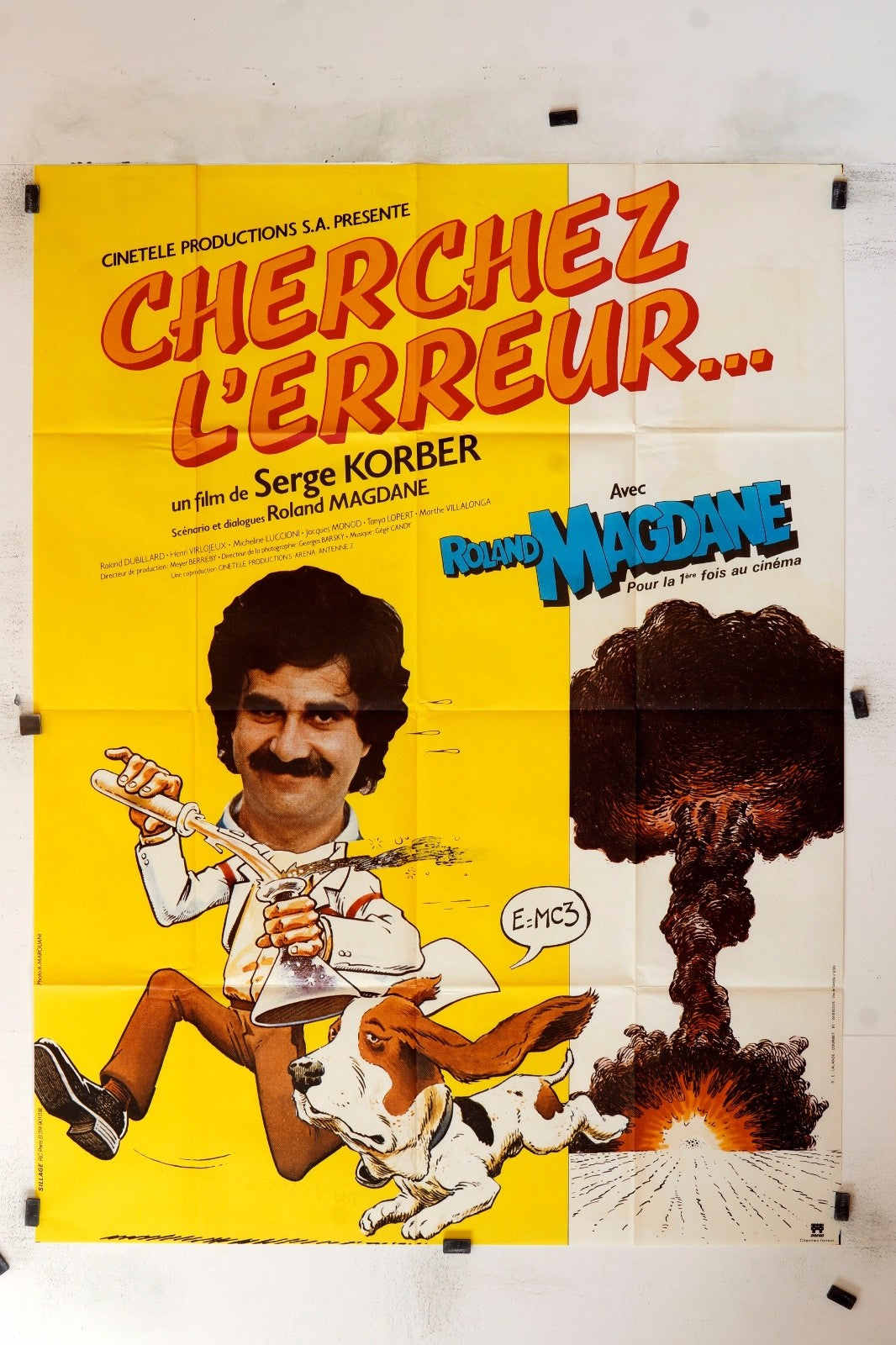 CHERCHEZ L’ERREUR… ROBBY BENSON POSTER ORIGINAL 120x160