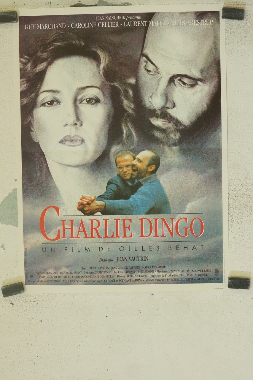 CHARLIE DINGO MOVIE POSTER ORIGINAL (40X60) GUY MARCHAND – CAROLINE CELLIER