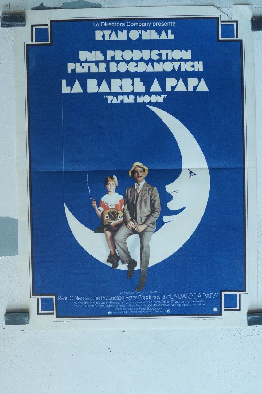 LA BARBE À PAPA MOVIE POSTER BELGIAN ORIGINAL 40x60 RYAN O’NEAL