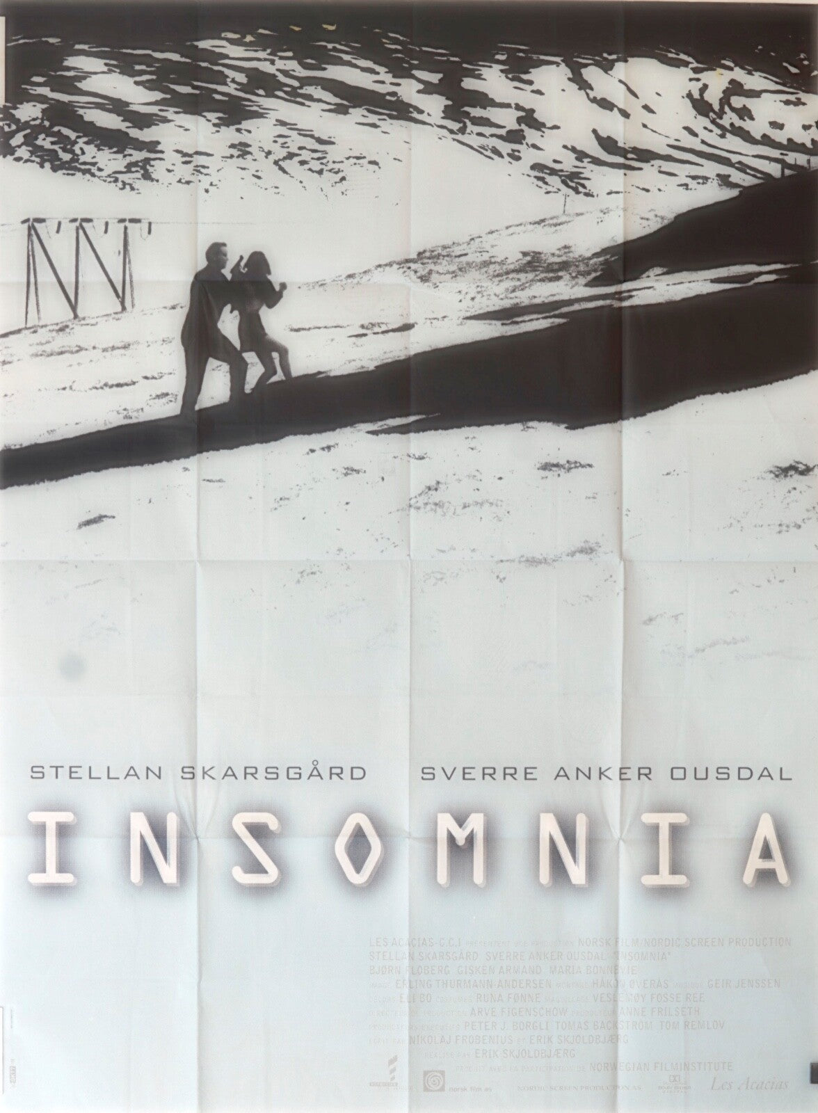 INSOMNIA MOVIE POSTER ORIGINAL (120x160) STELLAN SKARSGARD