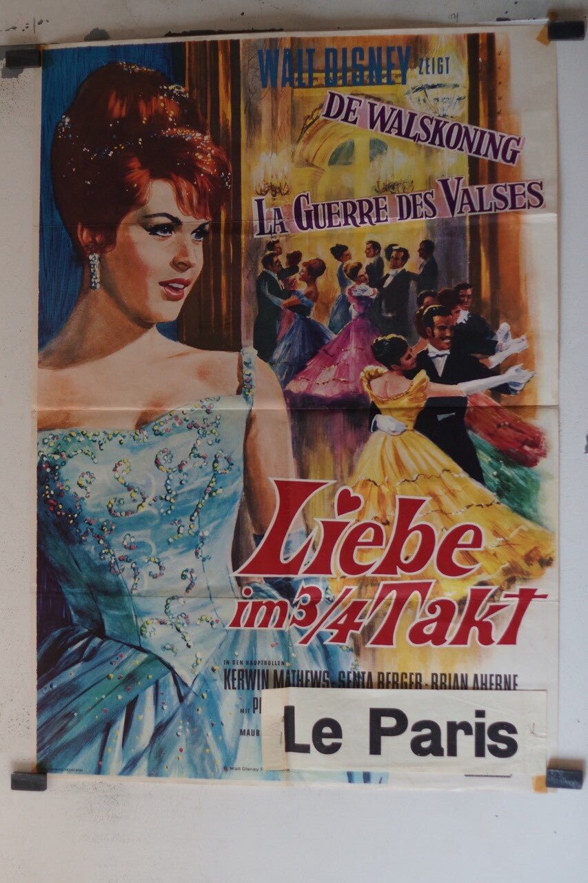 LA GUERRE DES VALSES (LIEBE IM ¾ TAKT)MOVIE POSTER ORIGINAL (70X100)