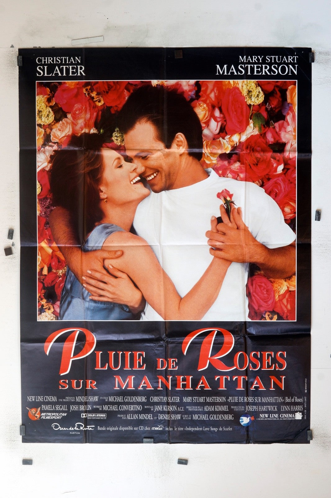 PLUIE DE ROSES SUR MANHATTAN MICHAEL GOLDENBERG MOVIE POSTER ORIGINAL (120x160)