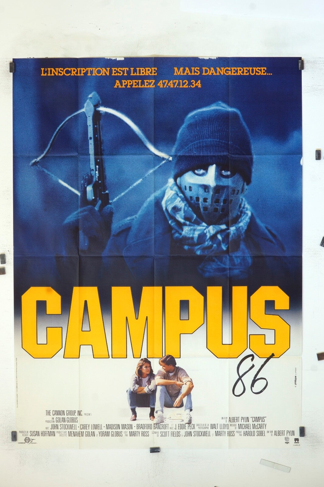 CAMPUS 86 MOVIE POSTER ORIGINAL 120x160