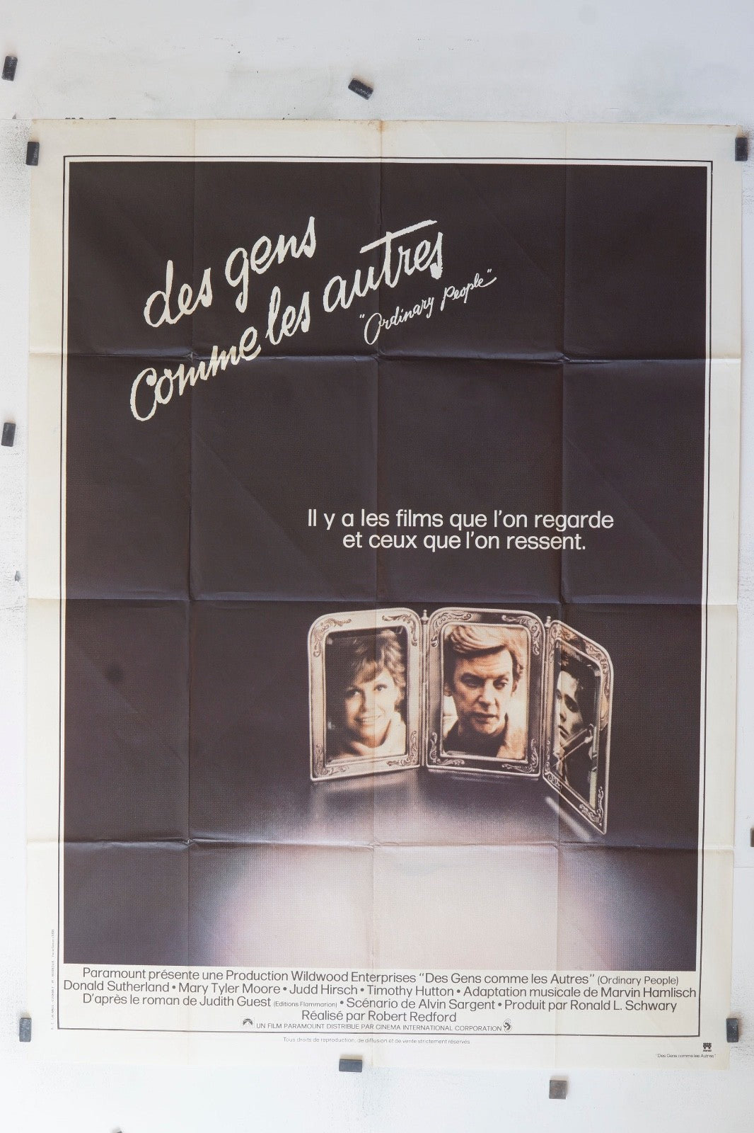 DES GENS COMME LES AUTRES DONALD SUTHERLAND MOVIE POSTER ORIGINAL 120x160