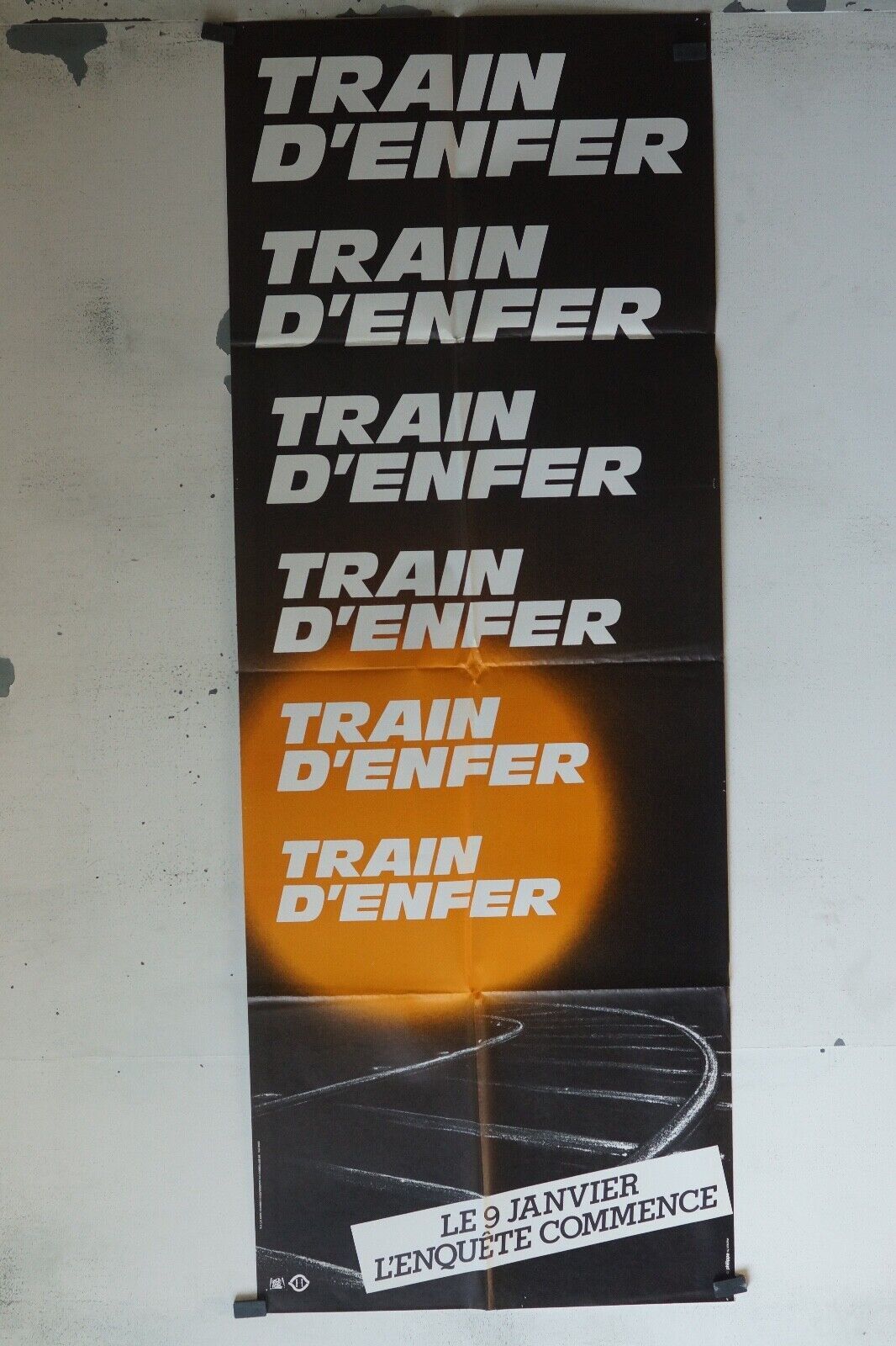 TRAIN D’ENFER ORIGINAL (60x160)