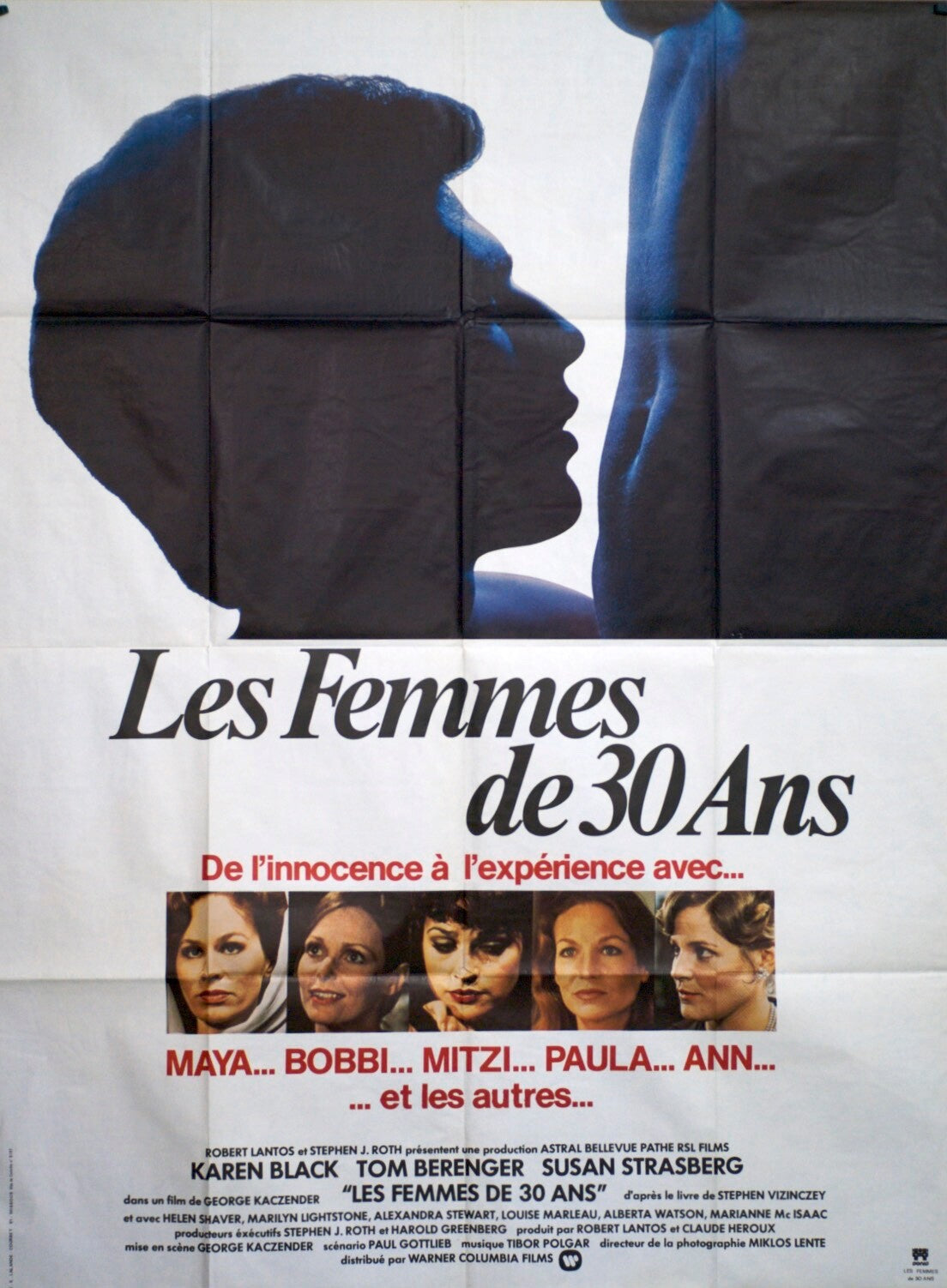 LES FEMMES DE 30 ANS MOVIE POSTER ORIGINAL 120x160 KAREN BLACK