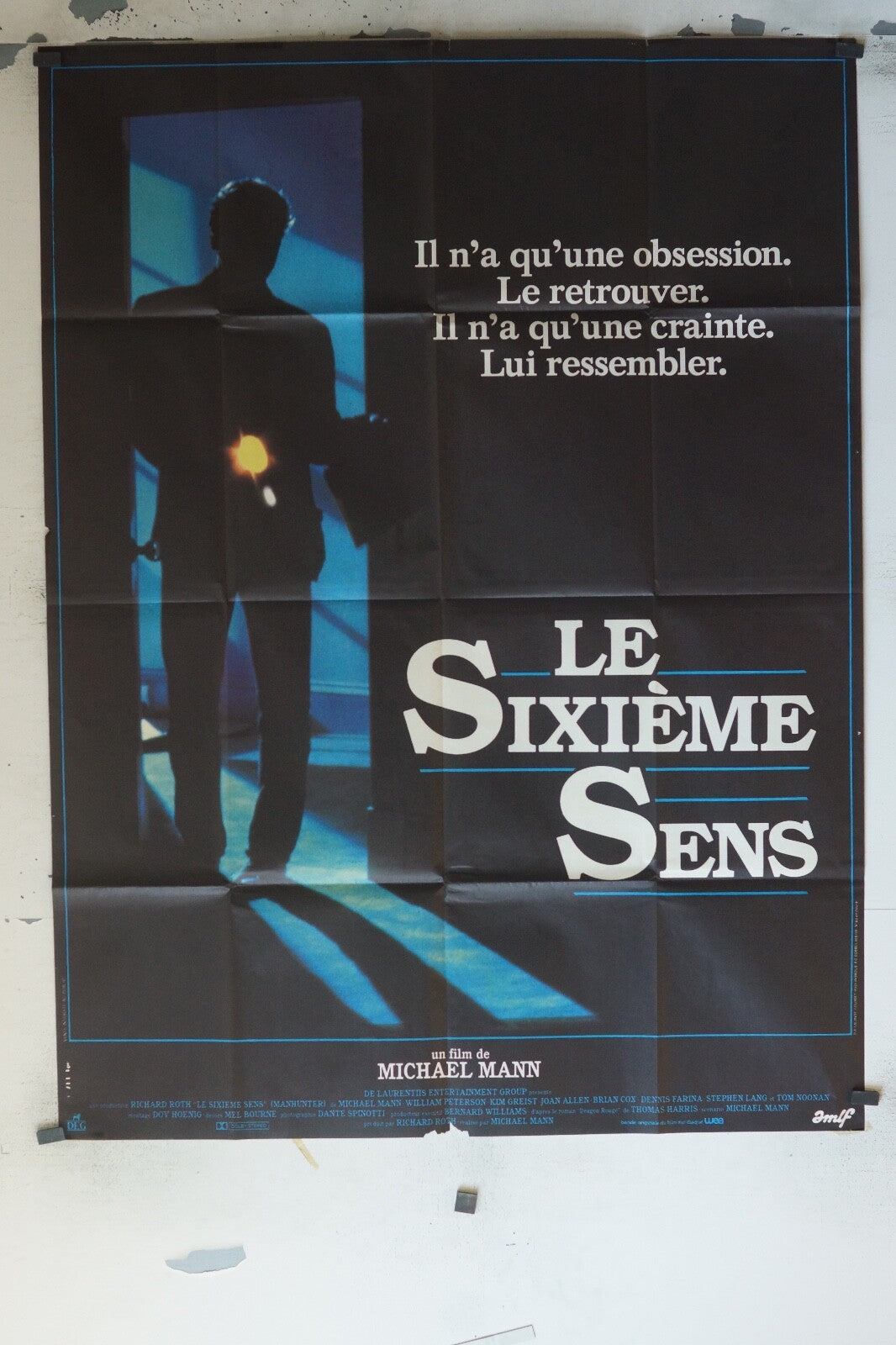 LE SIXIÈME SENS MOVIE POSTER ORIGINAL 120x160 PILAR VELASQUEZ