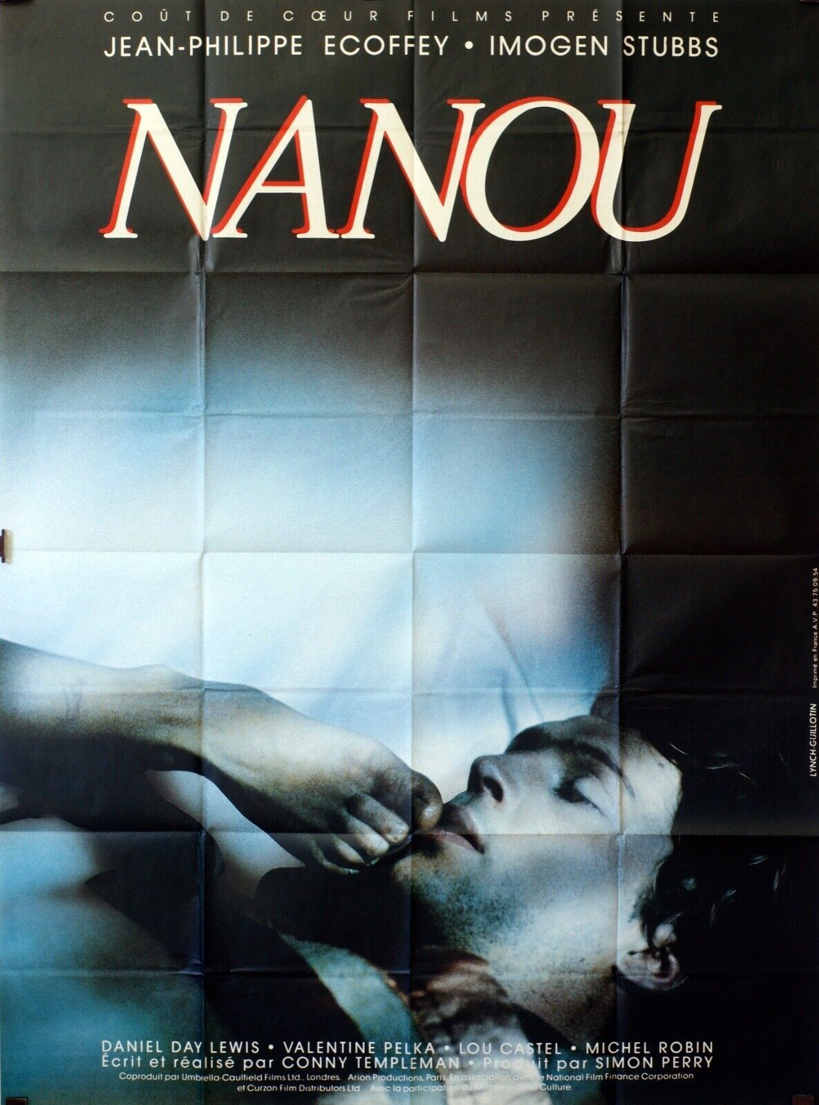 NANOU MOVIE POSTER ORIGINAL 120x160 DANIEL DAY LEWIS