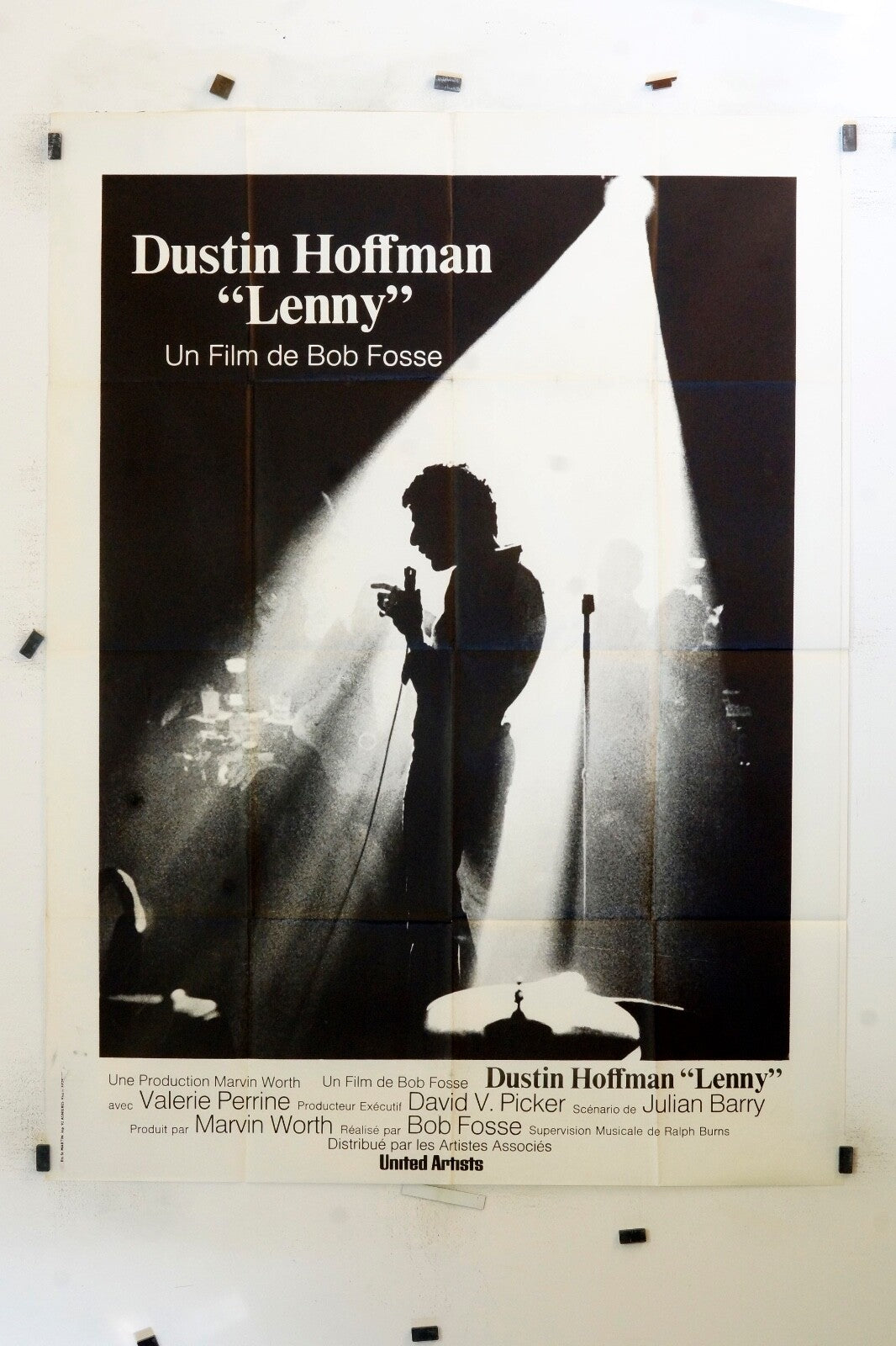 LENNY DUSTIN HOFFMAN MOVIE POSTER ORIGINAL 120x160