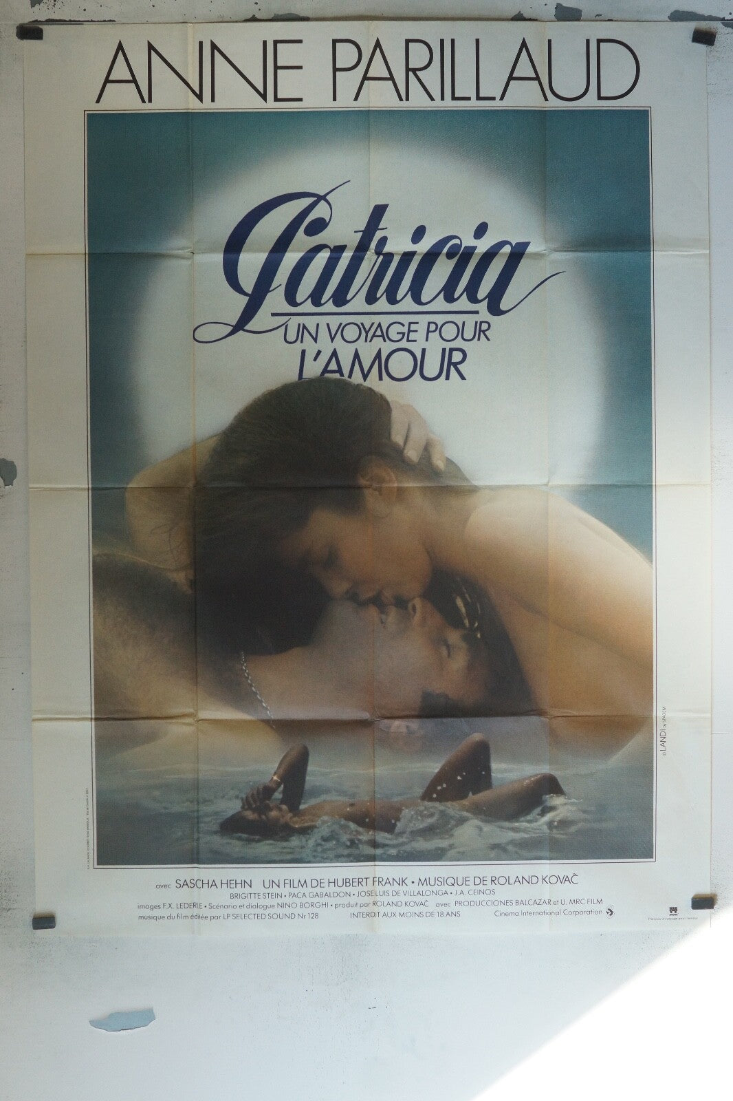 PATRICIA, UN VOYAGE POUR L’AMOUR MOVIE POSTER ORIGINAL 120x160 SASCHA HEHN
