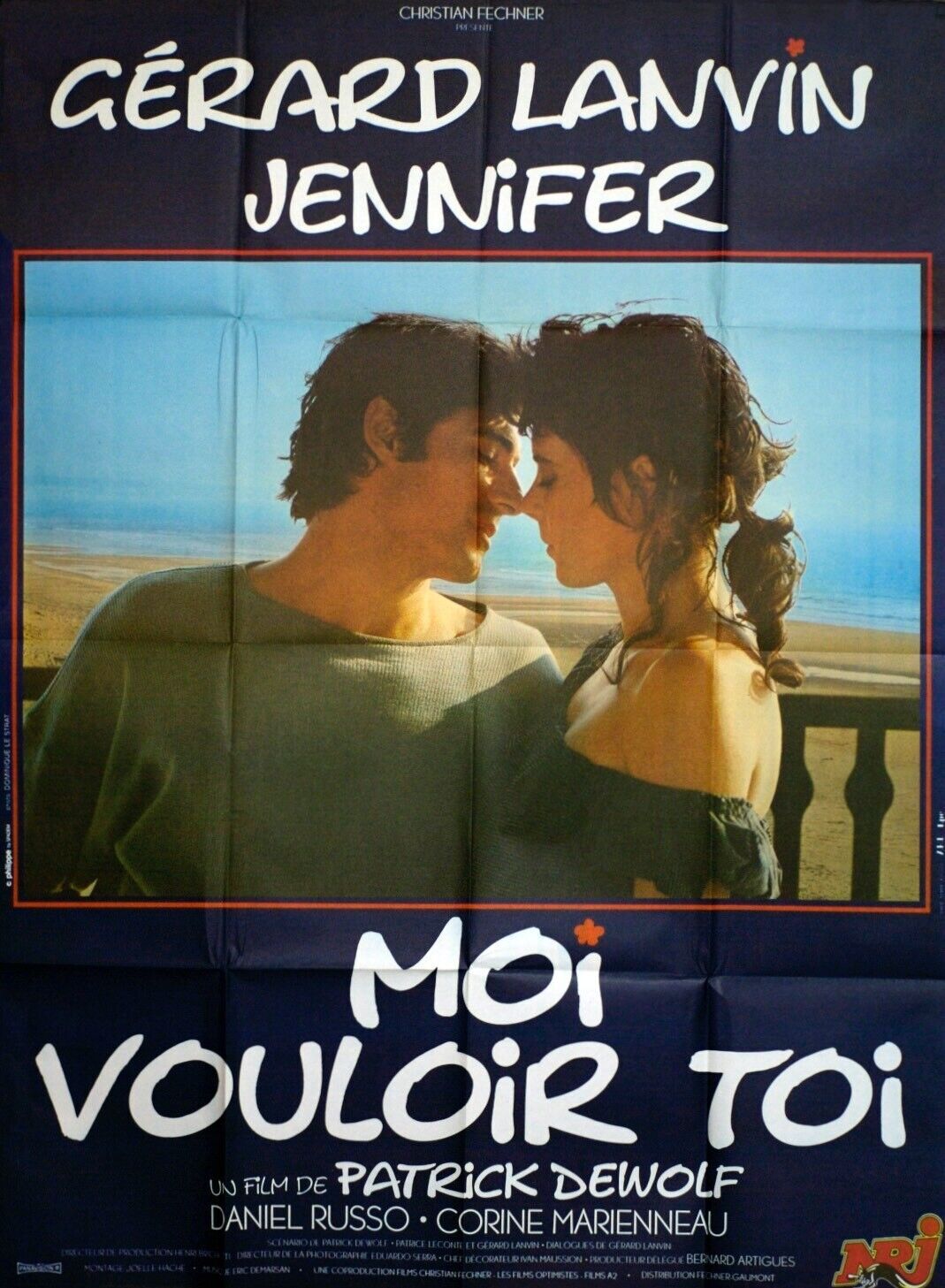 MOI VOULOIR TOI Original Movie Poster 120X160 PATRICK DEWOLF