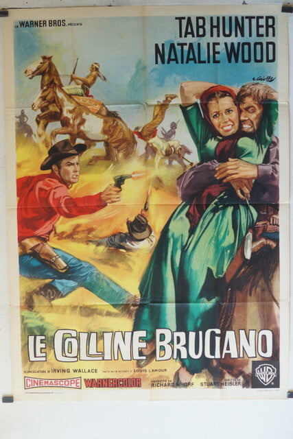 COLLINE BRUCIANO (LE) POSTER ORIGINAL120x160 Natalie Wood , Eduard Franz