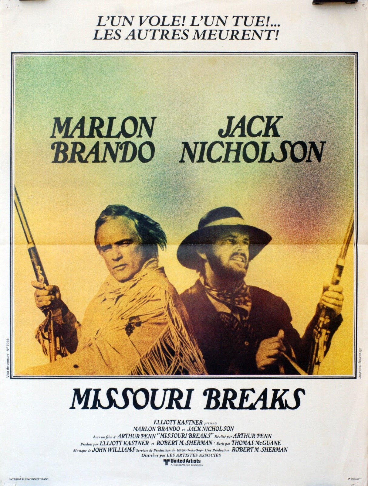 MISSOURI BREAKS (French Version) ORIGINAL40x60