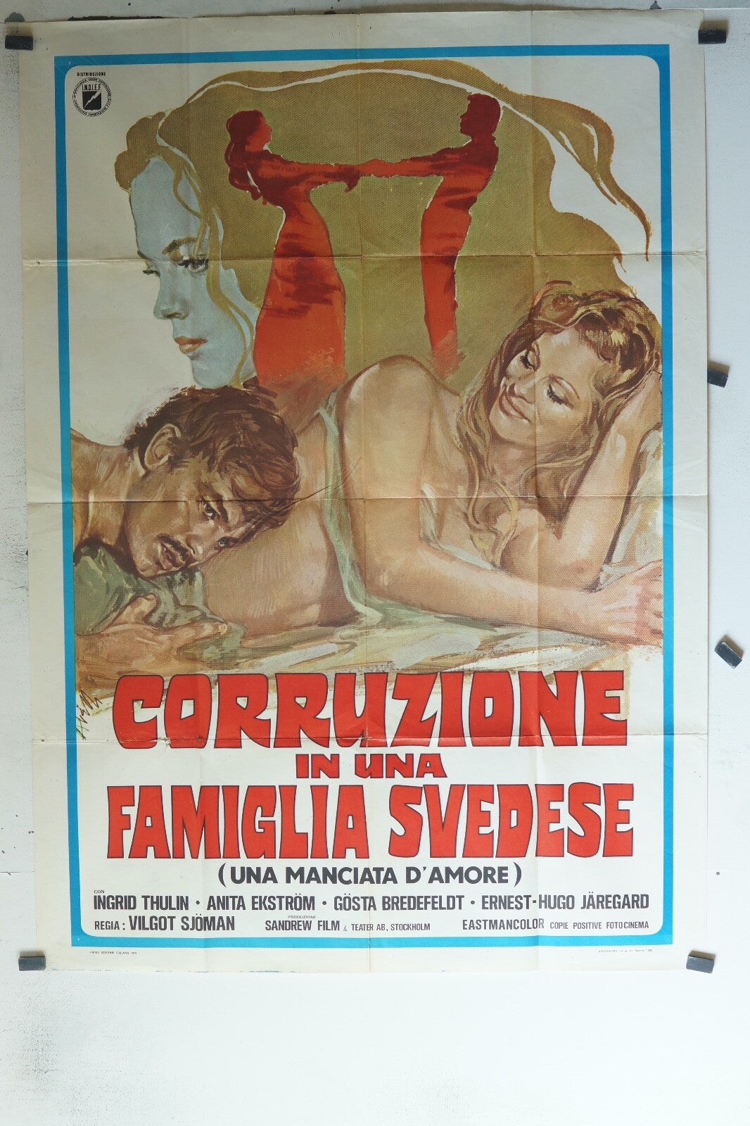 CORRUZIONE IN UNA FAMIGLIA SVEDESE (una manciata d’amore) ORIGINAL 120x160