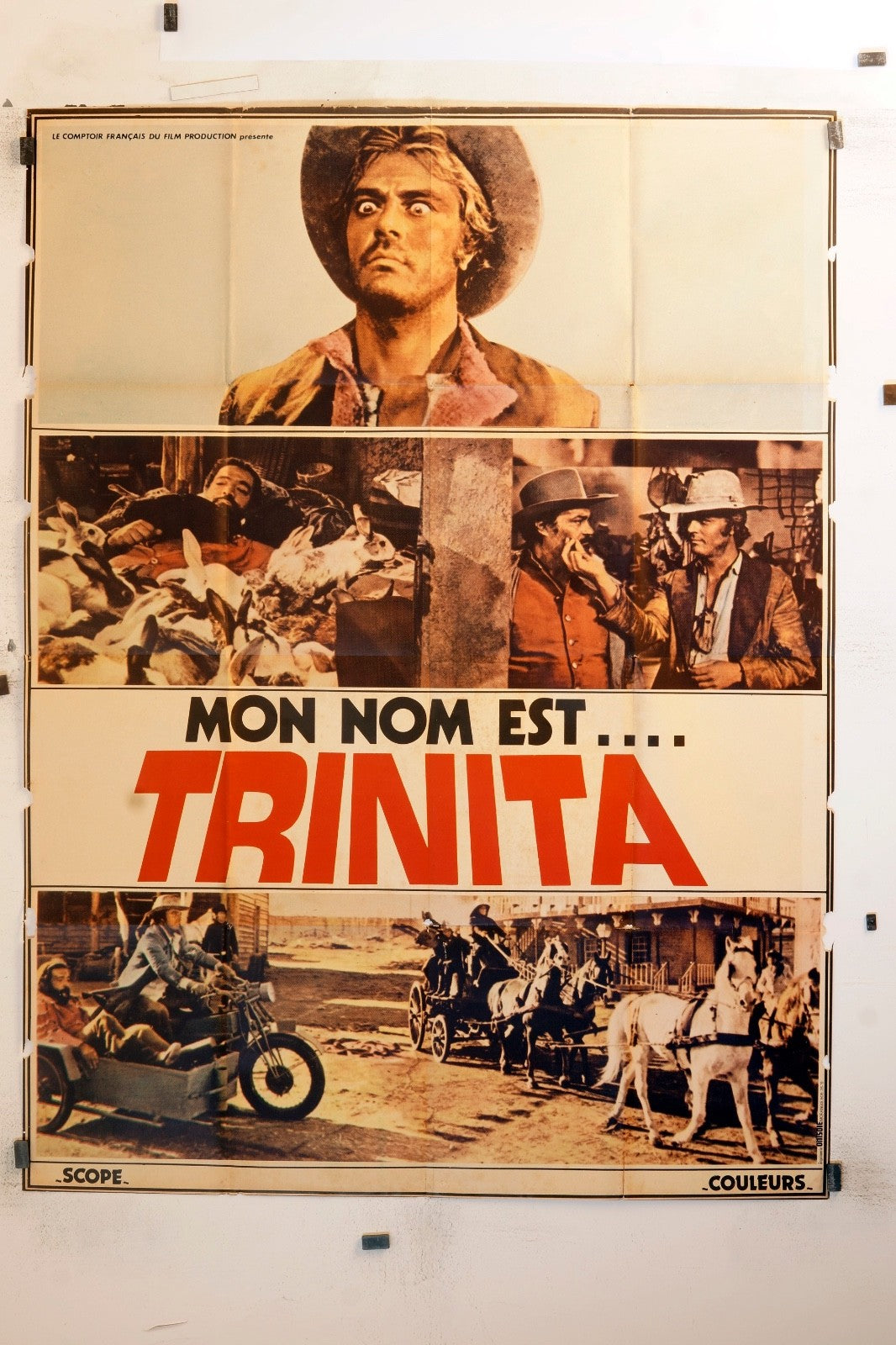 MON NOM EST TRINITA MOVIE POSTER ORIGINAL 120x160