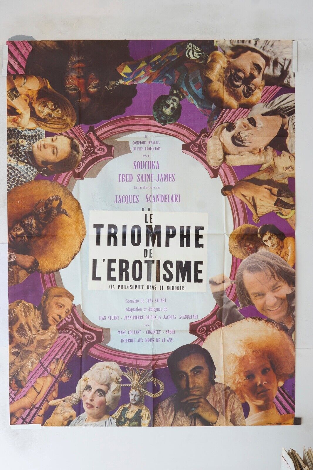 LE TRIOMPHE DE L’ÉROTISME ORIGINAL 120x160 SOUCHKA
