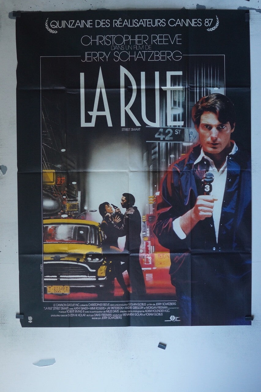 LA RUE MOVIE POSTER ORIGINAL 120x160 CHRISTOPHER REEVE