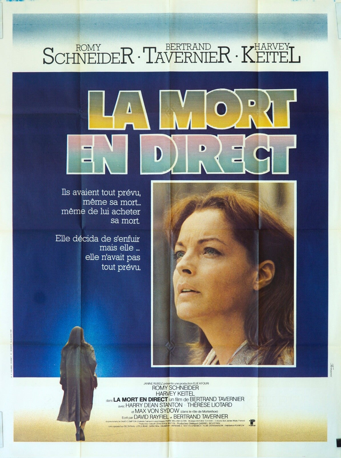 LA MORT EN DIRECT ORIGINAL MOVIE POSTER 120x160 ROMY SCHNEIDER