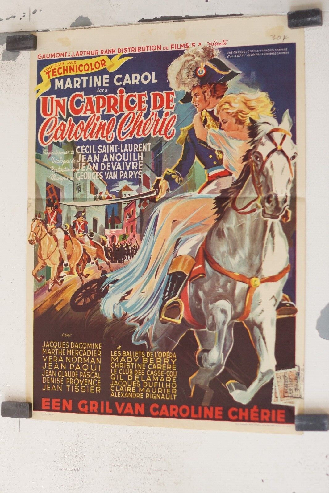 UN CAPRICE DE CAROLINE CHERIE (Belgium Version) 30x55