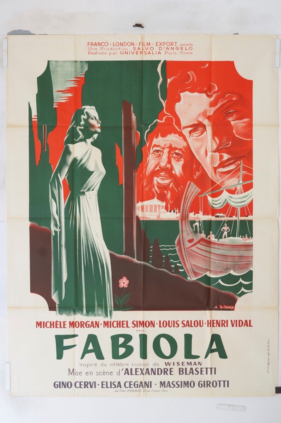 FABIOLA ORIGINAL 120x160 GINO CERVI