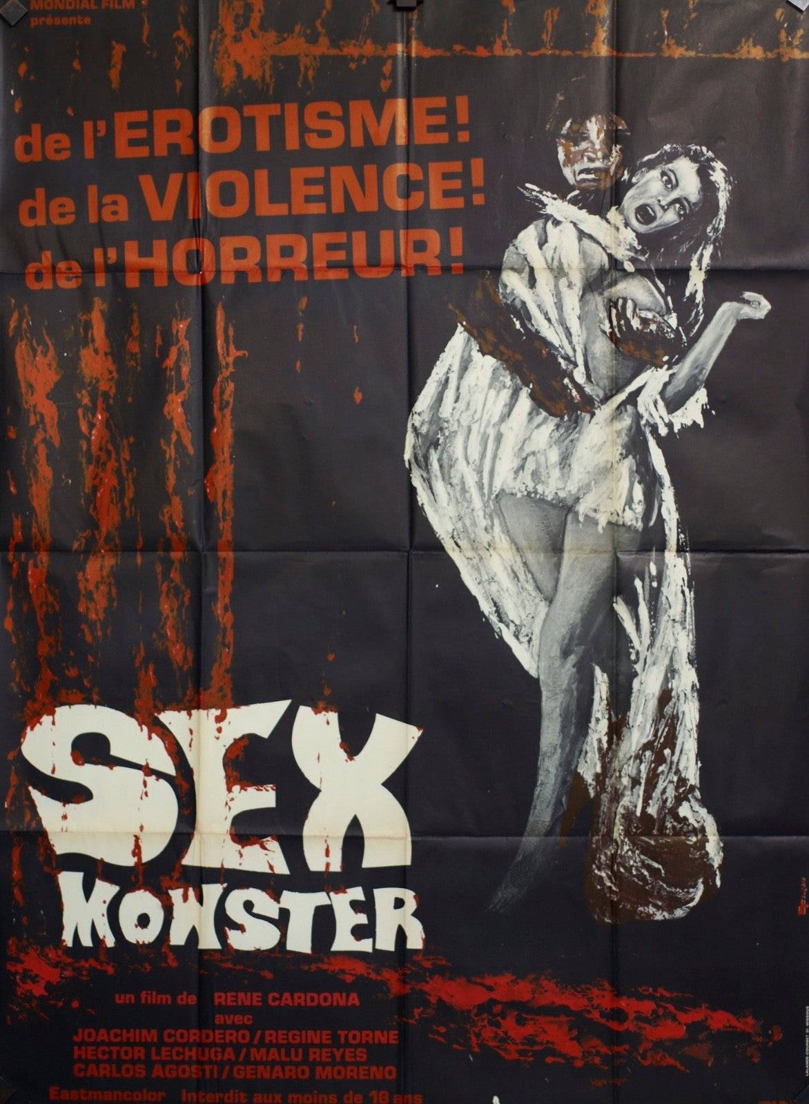 SEX MONSTER JOACHIM MOSNTER MOVIE POSTER ORIGINAL 120x160