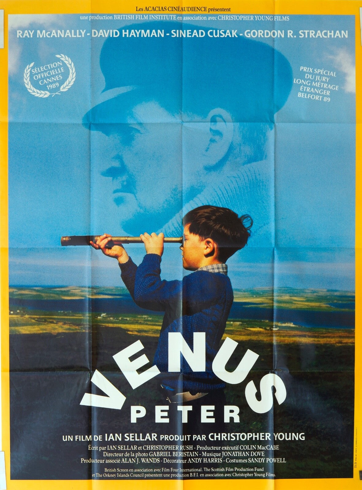 VENUS PETER MOVIE POSTER ORIGINAL (120x160) IAN SELLAR