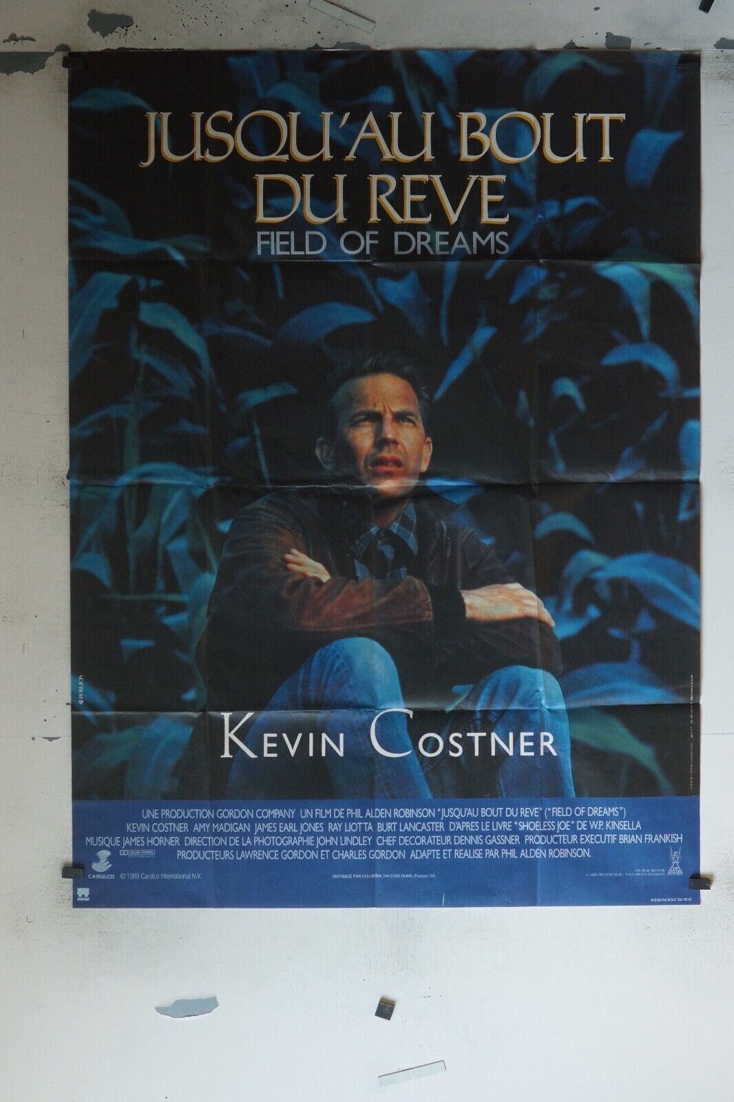 JUSQU’AU BOUT DU RÊVE POSTER ORIGINAL (120x160) KEVIN COSTNER