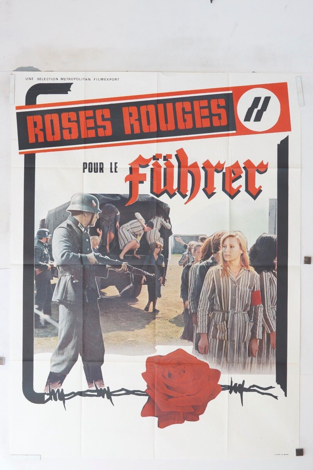 ROSES ROUGES POUR LE FÜHRER MOVIE POSTER ORIGINAL (120X160)
