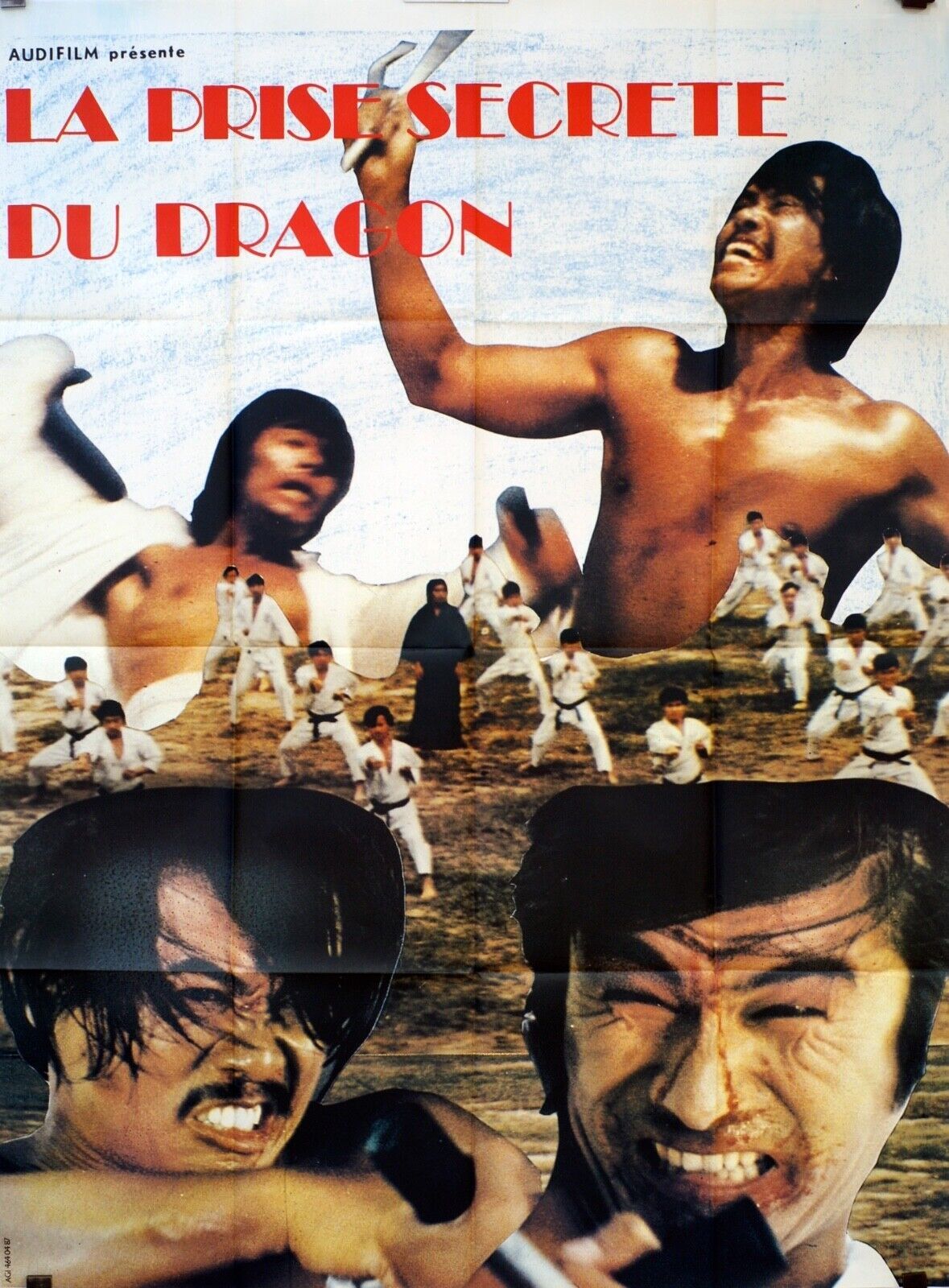 LA PRISE SECRÈTE DU DRAGON ORIGINAL MOVIE POSTER 120x160