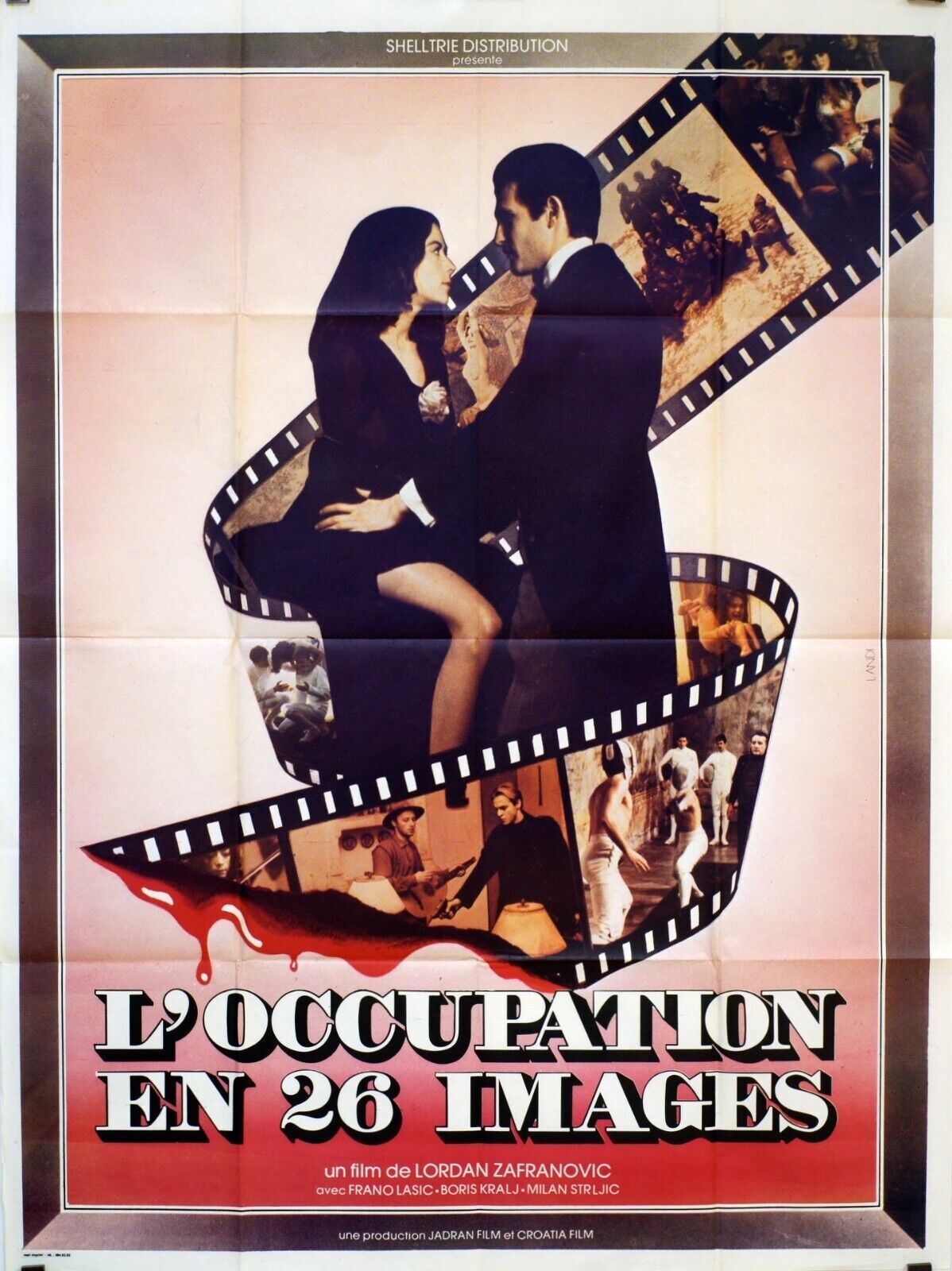 L’OCCUPATION EN 26 IMAGES MOVIE POSTER ORIGINAL 120x160 LORDAN ZAFRANOVIC