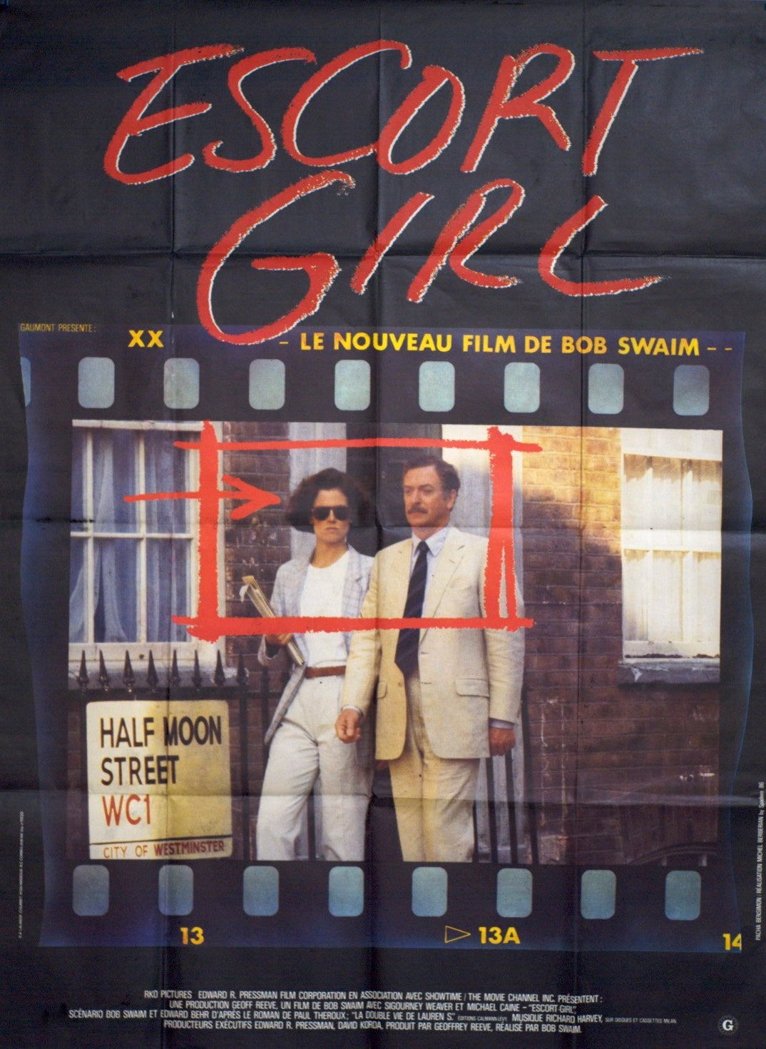 ESCORT GIRL EDWARD R. PRESSMAAN movie poster ORIGINAL 120x160
