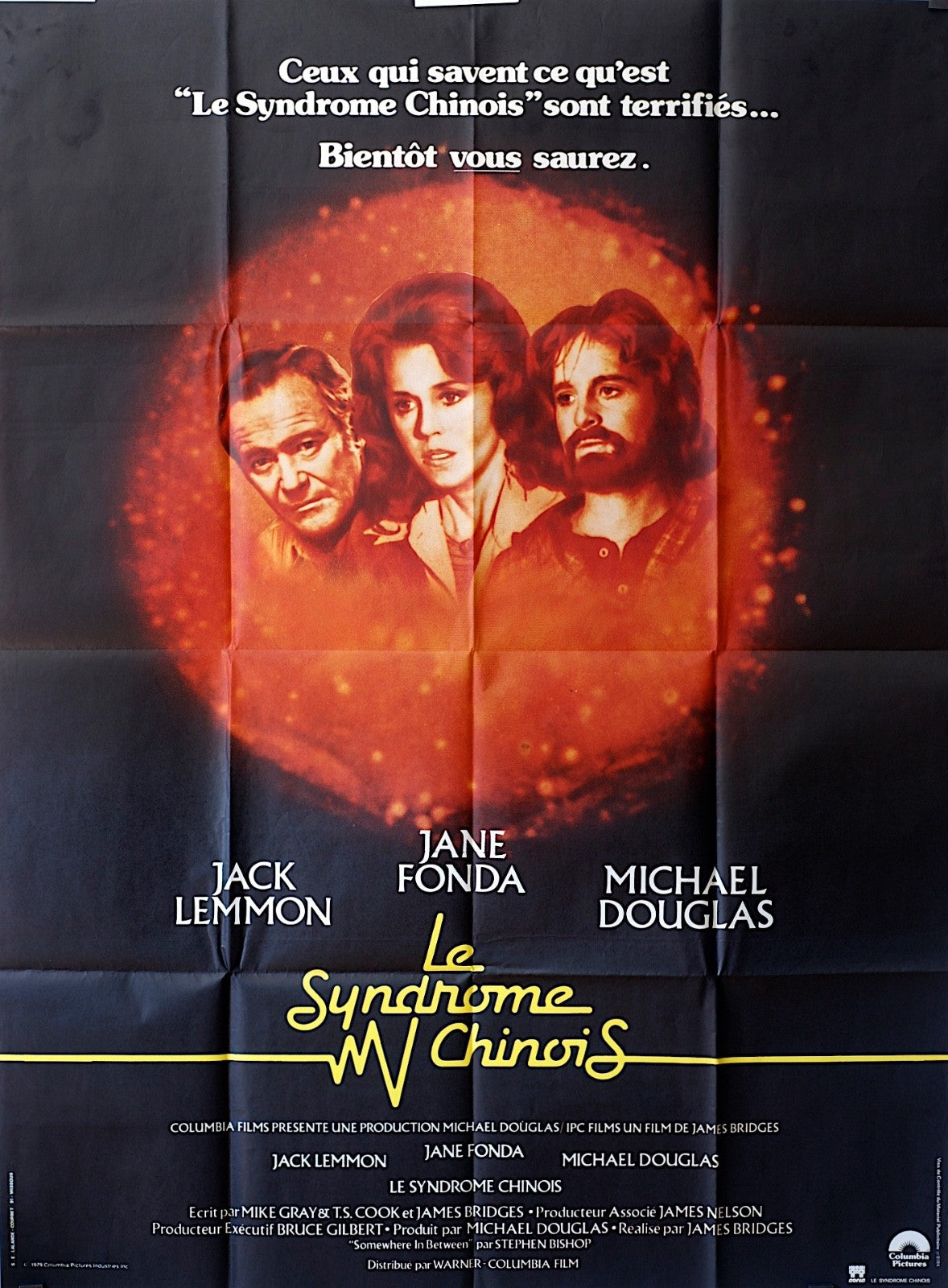 LE SYNDROME D’UN CHINOIS JACK LEMMON MOVIE POSTER ORIGINAL (120X160)