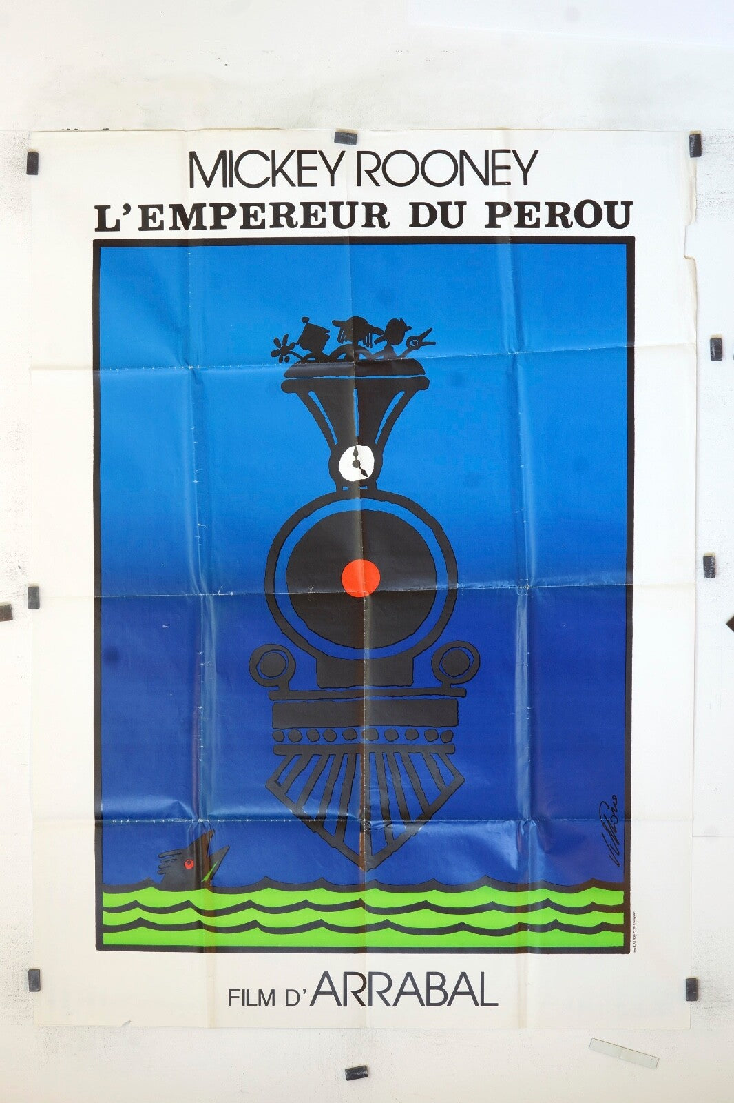 L’EMPEREUR DU PÉROU MICKEY RONNEY ORIGINAL MOVIE POSTER 120x160