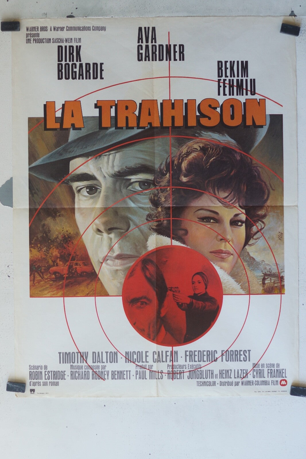 TRAHISON MOVIE POSTER ORIGINAL (60X80) Amedeo Nazzari , Vittorio Gassman