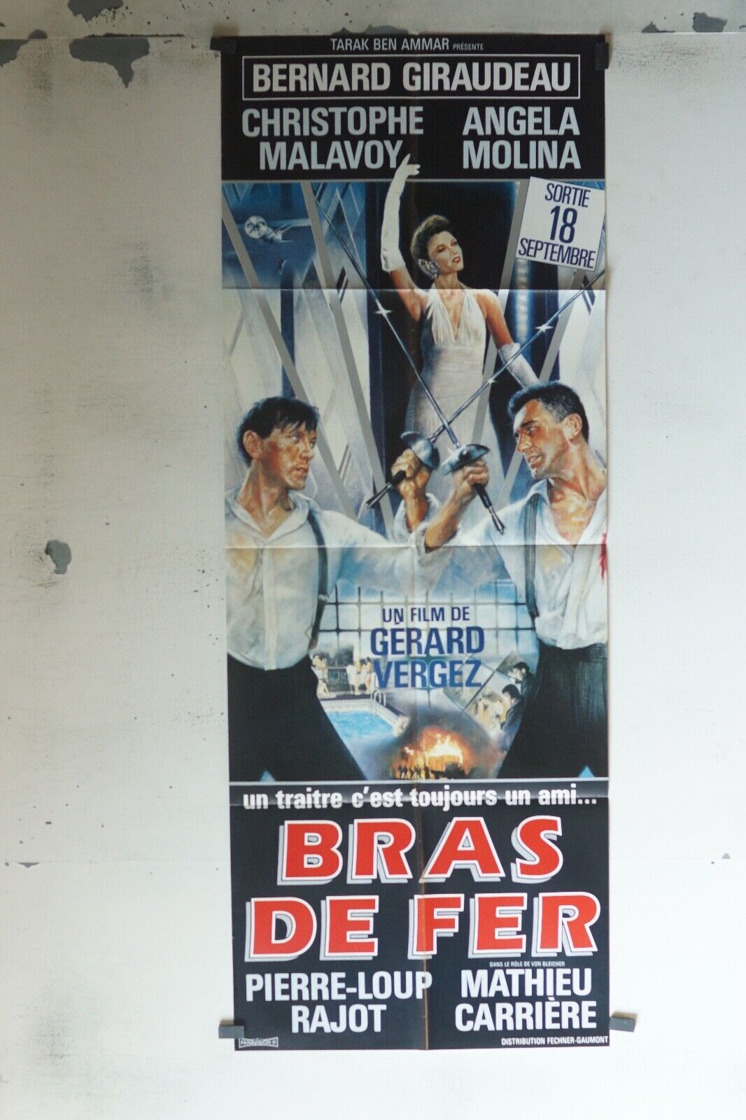 BRAS DE FER ORIGINAL 60x160 BERNARD GIRAUDEAU