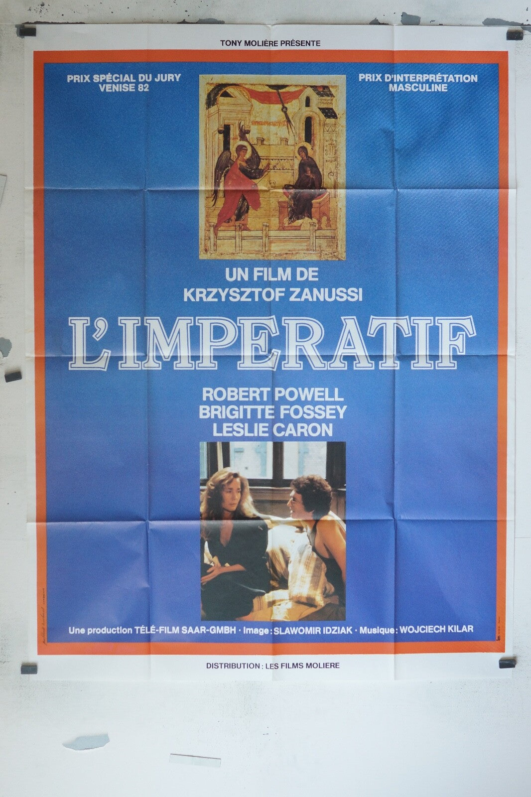 L’IMPÉRATIF MOVIE POSTER ORIGINAL 120x160 ROBERT POWELL