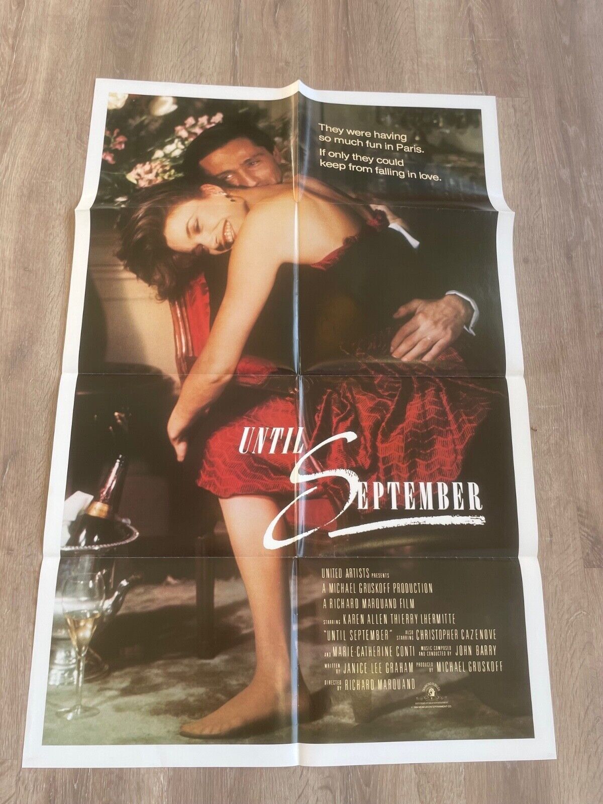 UNTIL SEPTEMBER (70X100) ORIGINAL MOVIE POSTER LEPOTA POROKA