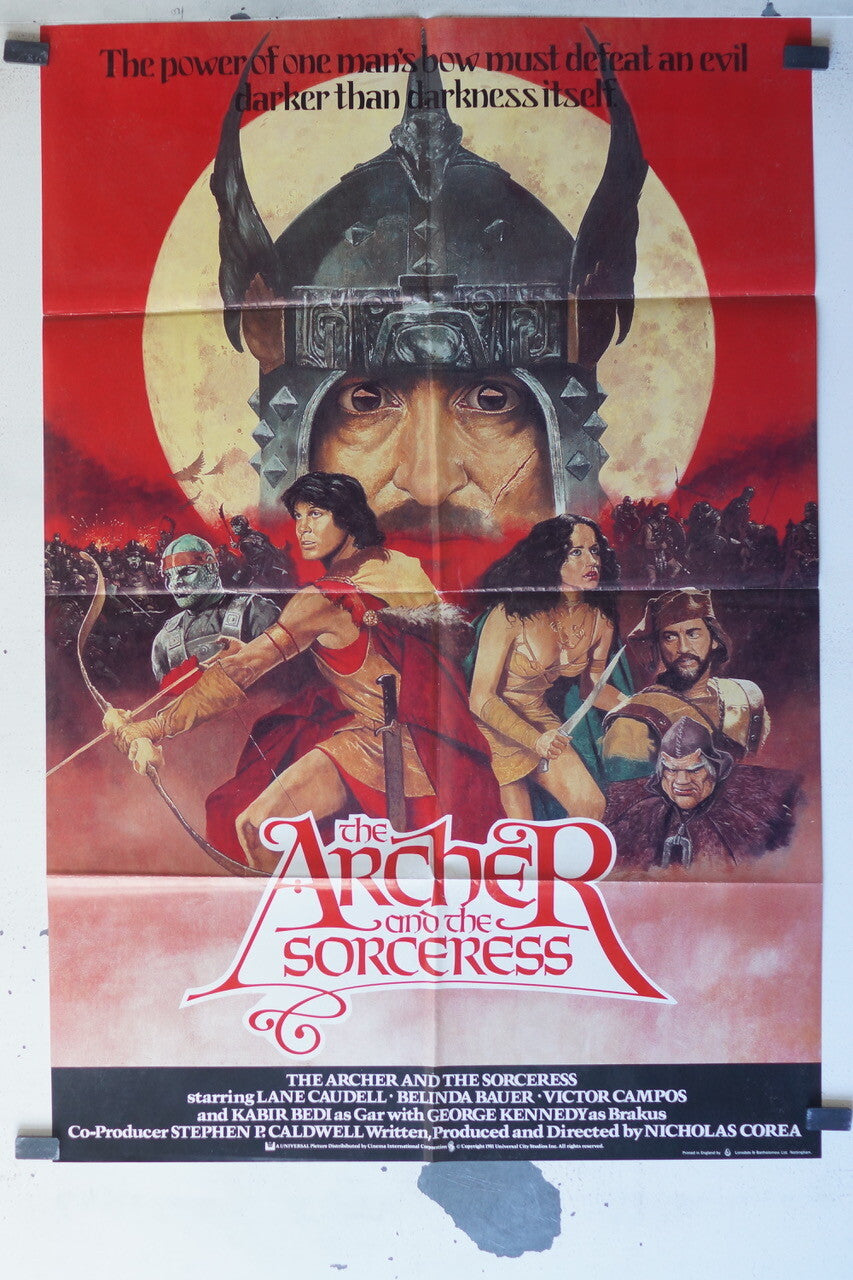 THE ARCHER AND THE SORCERESS MOVIE POSTER 70x103 Lane Caudell