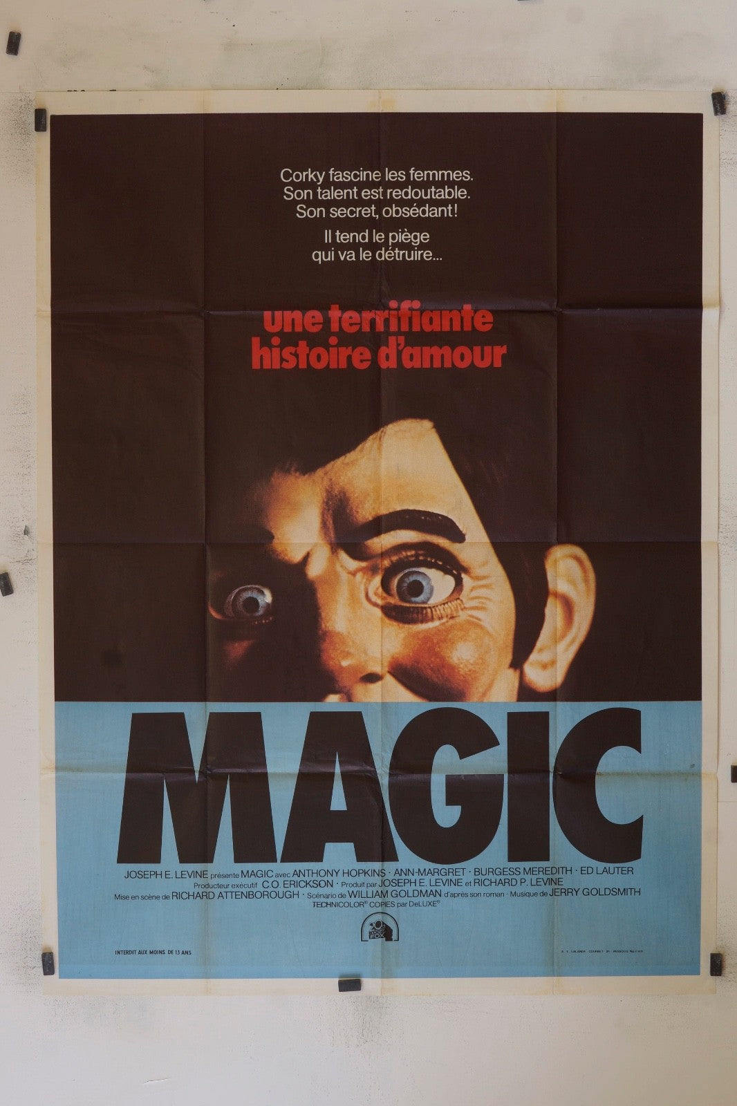 MAGIC JOSEPH LEVINE MOVIE POSTER ORIGINAL 120x160